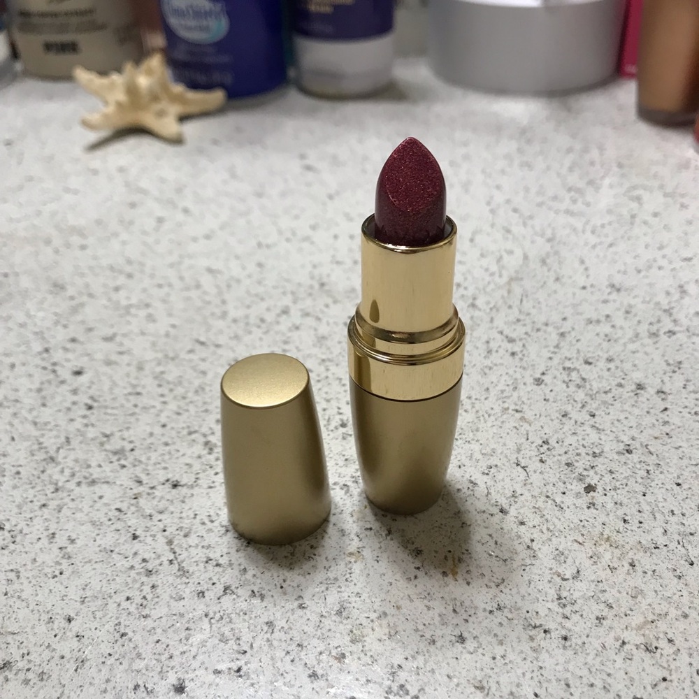 Avon Lipstick Amethyst Gold 24K